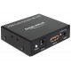 DeLOCK 62692 Receptor AV Negro extensor audio/video